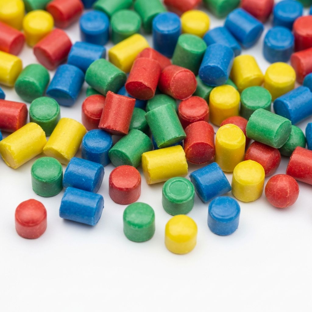 Custom Colored ABS Pellets